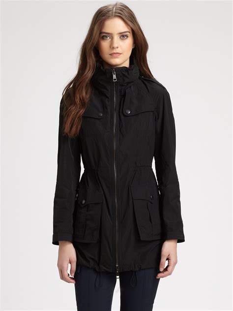 burberry brit short jacket|burberry brit anorak jacket.